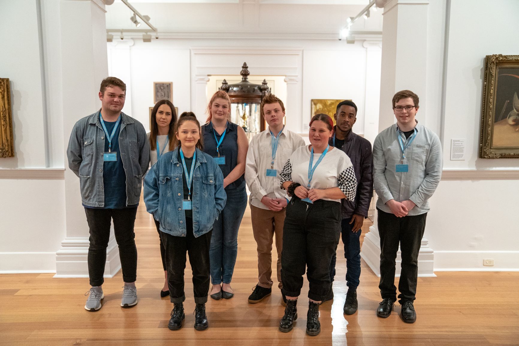 SESSION 5 - Participants in the Geelong Gallery Youth Ambassador Program, 2019. Photo Levi Ingram