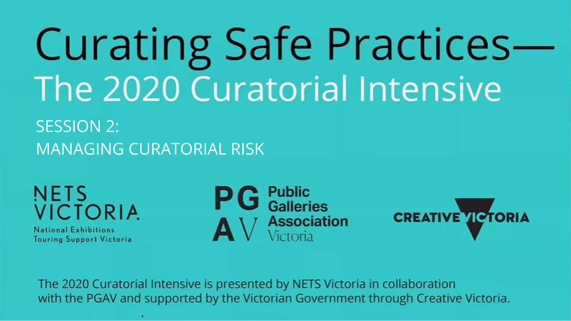 EVENT 2020 CURATORIAL INTENSIVE - SESSION 2