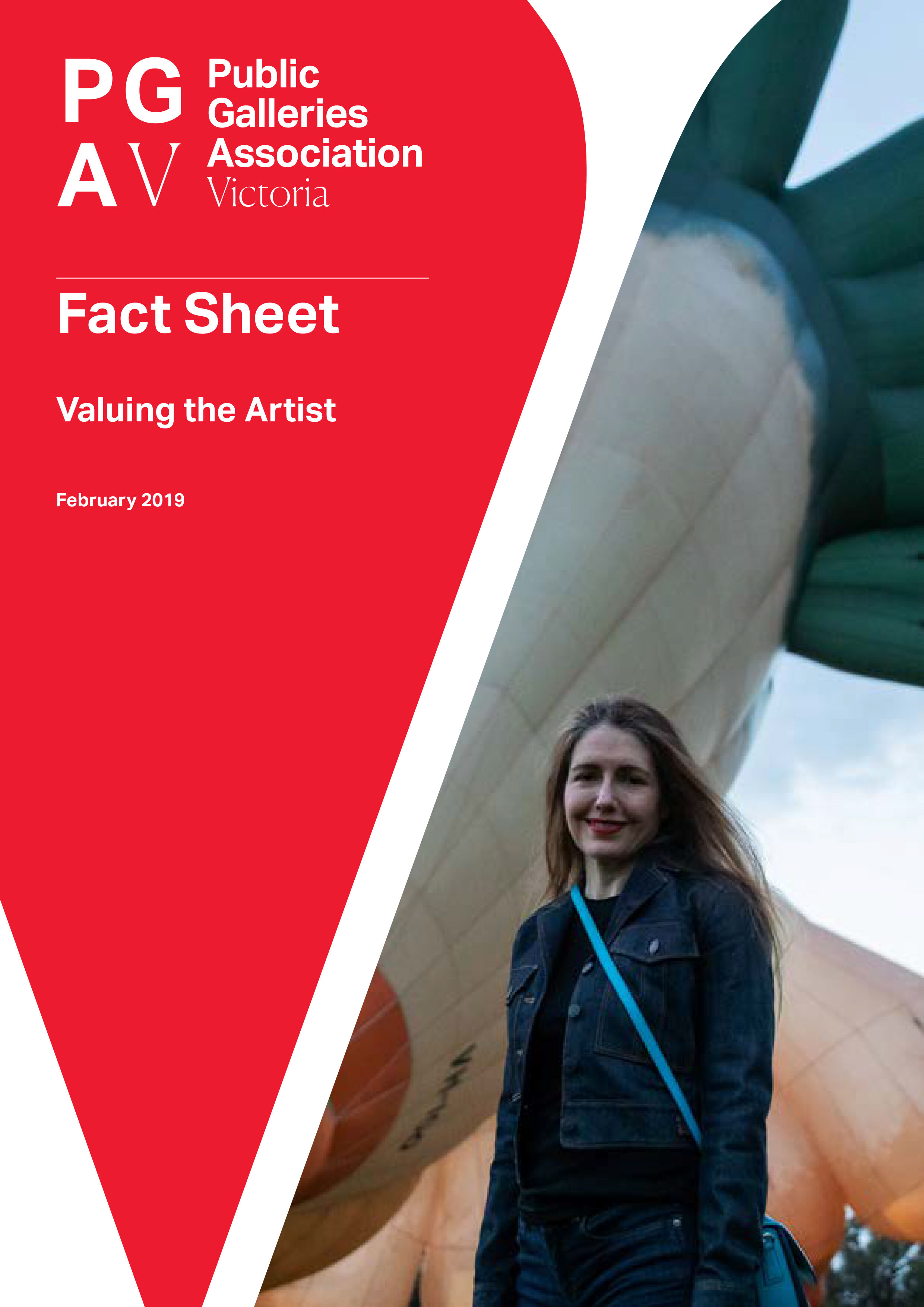 PGAV Fact Sheet Valuing the Artist Cover