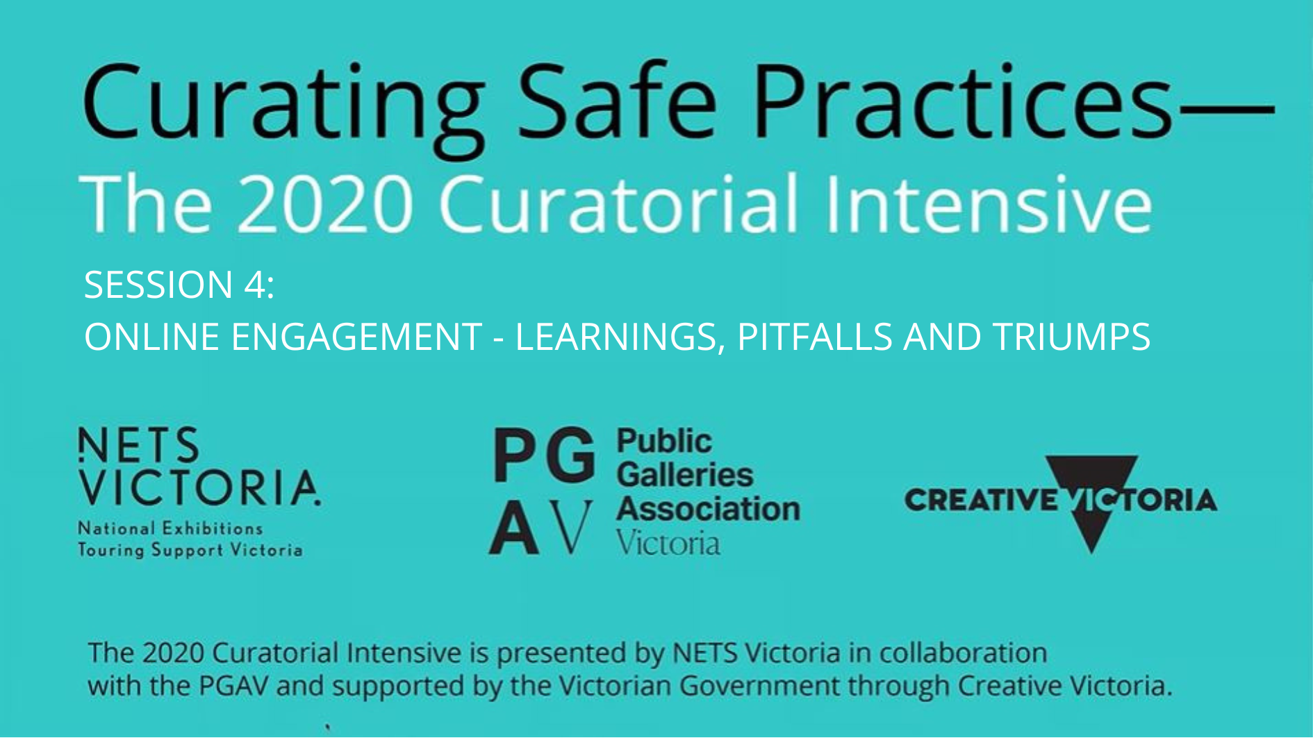 EVENT 2020 CURATORIAL INTENSIVE - SESSION 4
