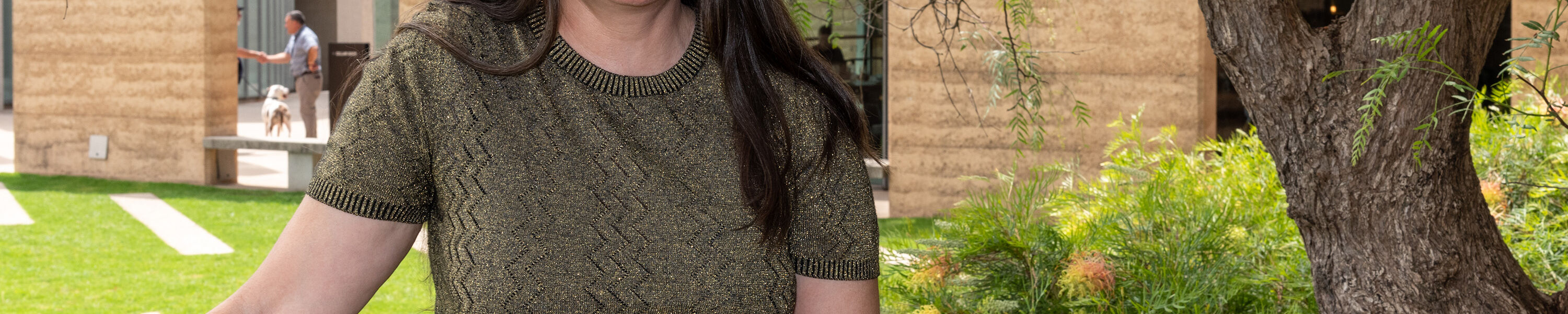 Yalingwa Fellowship recipient Yhonnie Scarce at the announcement of the 2020 Yalingwa Fellowship at TarraWarra Museum of Art, 11 February 2020. Photo: Tiffany Garvie