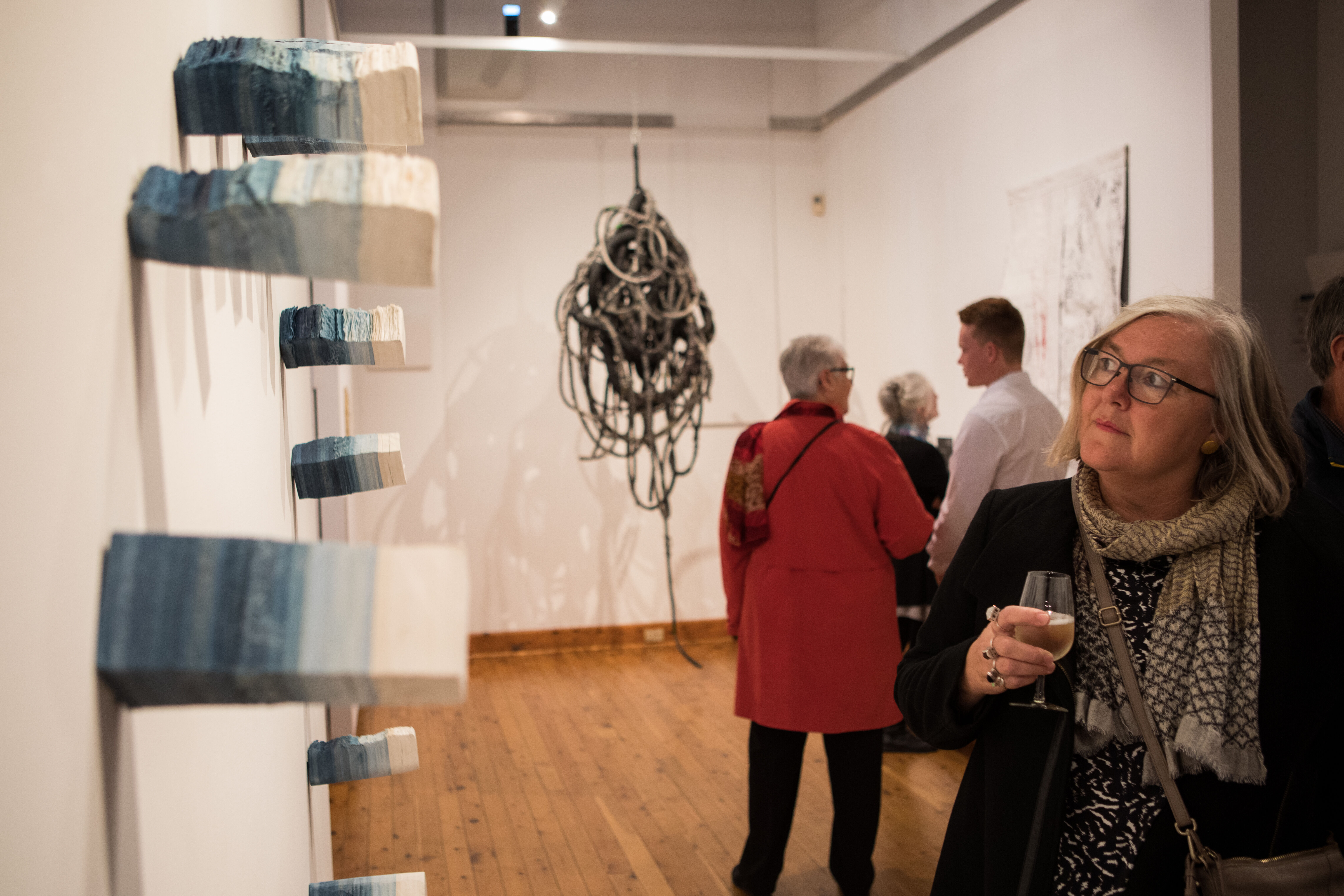 The Wangaratta Contemporary Textile Award 2019, Opening event, Gallery 1, Wangaratta Art Gallery