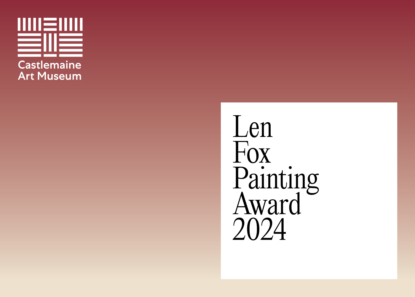 EXHIBITION CAM Len Fox Painting Award 2024