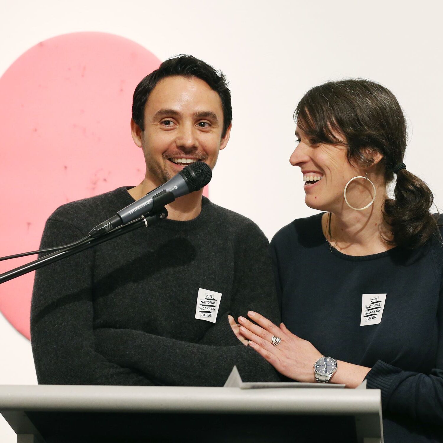 The $15,000 Mornington Peninsula Shire / Beleura - The Tallis Foundation major acquisitive award winners James Tylor & Laura Wills