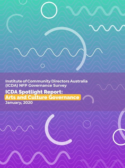 Arts & Culture Governcance Spotlight report cover