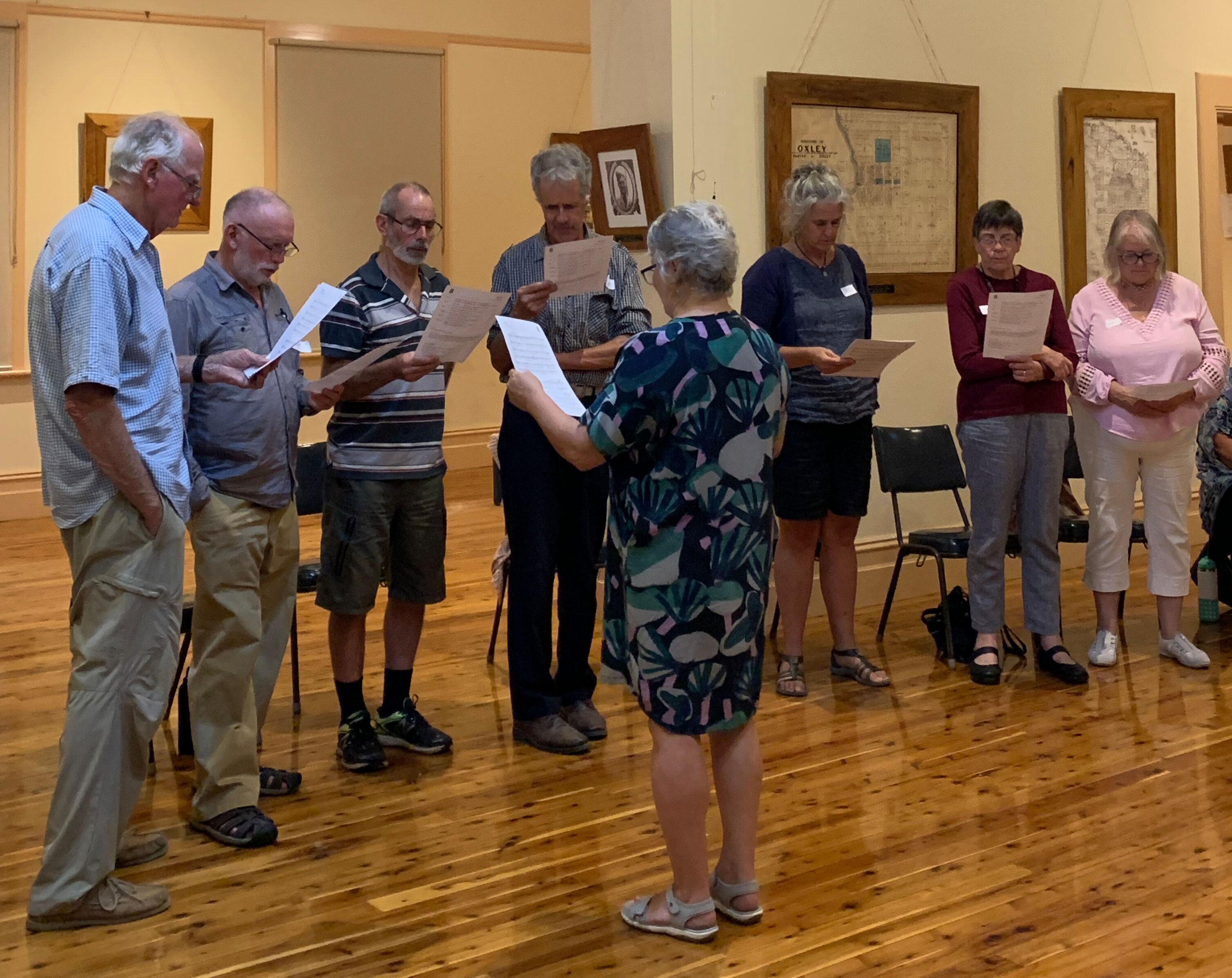 SPARK WANGARATTA choir led by Leonie Brien crop